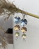 kolczyki swarovski Kolczyki srebrne-Barwy Bałtyku-Kryształy Swarovskiego