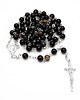 komunia - pozostałe Różaniec komunijny z agatu, AGAT SARDONYX 6mm, srebro 925, RÓWNOWAGA