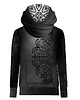 bluza z kapturem damska Bluza hydrofobowa UNISEX - MISTY MANDALA