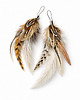 kolczyki z piórami Kolczyki z piór Pluma
