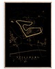 plakaty Plakat Monaco Monza Spielberg (red bull) tory F1