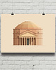 plakaty Panteon - plakat giclee art
