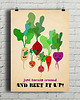 plakaty Rzepa i burak - plakat kuchenny art giclee