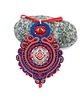 wisiory Królewski ornament naszyjnik wisior sutasz