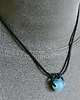 biżuteria męska Talizman amulet ze szkła Krobo Dla niego? Dla niej? niezwykły prezent