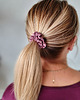 gumki do włosów Gumka jedwabna, scrunchie, frotka dusty rose MINI