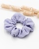 gumki do włosów Scrunchie/frotka muślin lawendowa