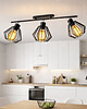 plafony Druciana lampa sufitowa z regulowanymi kloszami KINGSTON LOFT