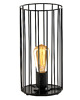 lampy stołowe Loftowa druciana lampa stołowa w kształcie tuby DAVOS LOFT