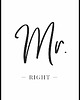 plakaty Plakat "Mr. Right"
