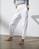 spodnie materiałowe damskie Spodnie do jogi MOONY Comfy Sweatpants - pure white xs/s