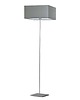 lampy podłogowe Klasyczna lampa stojąca z kwadratowym abażurem 40x40 PRAGA