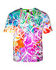 t-shirt damskie Damski T-shirt DR.CROW Colorful Pixels