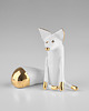 figurki i rzeźby Porcelanowy Lisek