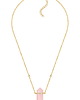 złote naszyjniki Naszyjnik Mood Quartz Gold