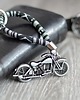breloki Brelok  do kluczy BOHO "MOTOCYKL" MASAYAL