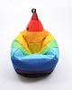 pufy do siedzenia Puf TIPI PATCHWORK tęcza