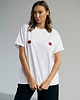 t-shirt damskie T-shirt Voila Biały Maki