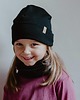 czapki dziecięce Ana Moroles, Czapka 100% merino, czarna