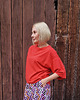t-shirt damskie Bluzka CUBE - terrakota