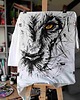 t-shirty męskie Męska koszulka z owczarkiem niemieckim.