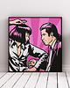 grafiki i ilustracje "Pulp Fiction", grafika Pop Art