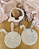 ozdoby wielkanocne PODKŁADKI  Bunny + Koszyczek