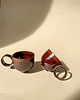 kubki i filiżanki Kubeczek espresso 60ml (miód) retro vintage