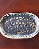 mydelniczki Mydelniczka, akcesoria do łazienki, ceramiczna, wzory, brązowa