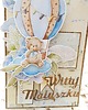 kartki scrapbooking Witaj Maluszku