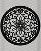 dekoracje - na ścianę DEKORACYJNY PANEL AŻUROWY, LAUSANNE, DEKORACJA ŚCIENNA 3D, ORNAMENT,60 cm, CZ