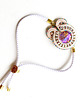 bransoletki soutache Elegancka sutaszowa bransoletka WHITE