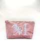 kosmetyczki Kosmetyczka litera imienia różowa