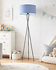 lampy do pokoju dziecka Designerska lampa stojąca na trójnogu z abażurem PARYŻ KIDS