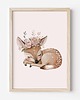 obrazy i plakaty do pokoju dziecięcego Kolekcja leśne zwierzęta nr 6  Plakaty Na Ścianę Dla Dzieci
