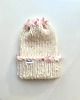 czapki damskie Wełniana czapka Lily fantazyjna wełna handmade ręcznie robiona