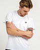 t-shirty męskie T-shirt męski gładki   z kieszonką " WILLIAM" biały