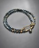 chokery Muszla dark blue  /18.11.25/ choker  - Szlachetna kolekcja
