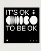 plakaty It's ok / Oryginalna grafika / poster print / plakat