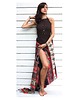 topy damskie Top boho   handmade czekoladowy brąz