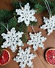 ozdoby choinkowe Śnieżynki ozdoby na choinkę  na szydełku świąteczne dekoracje