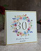 kartki scrapbooking Personalizowana kartka na 30 urodziny, BH 35