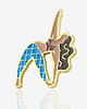 przypinki Pin joga Trikonasana
