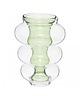 wazony Wazon Ozdobny Wazon Szklany Green Podwójny 36 cm