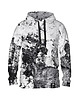 bluza z kapturem damska Damska Bluza z kapturem Marble Gray