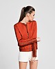 bluza bez kaptura damska bluza z zakładkami