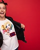 t-shirt damskie Koszulka damska biała Super girl