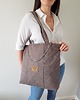 torby na ramię Torebka damska Big City Bag beżowa