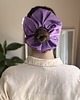 gumki do włosów Scrunchie/frotka Fioletowa Big