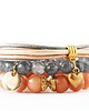 bransoletki z kamieni naturalnych Peaches & Grey  Set